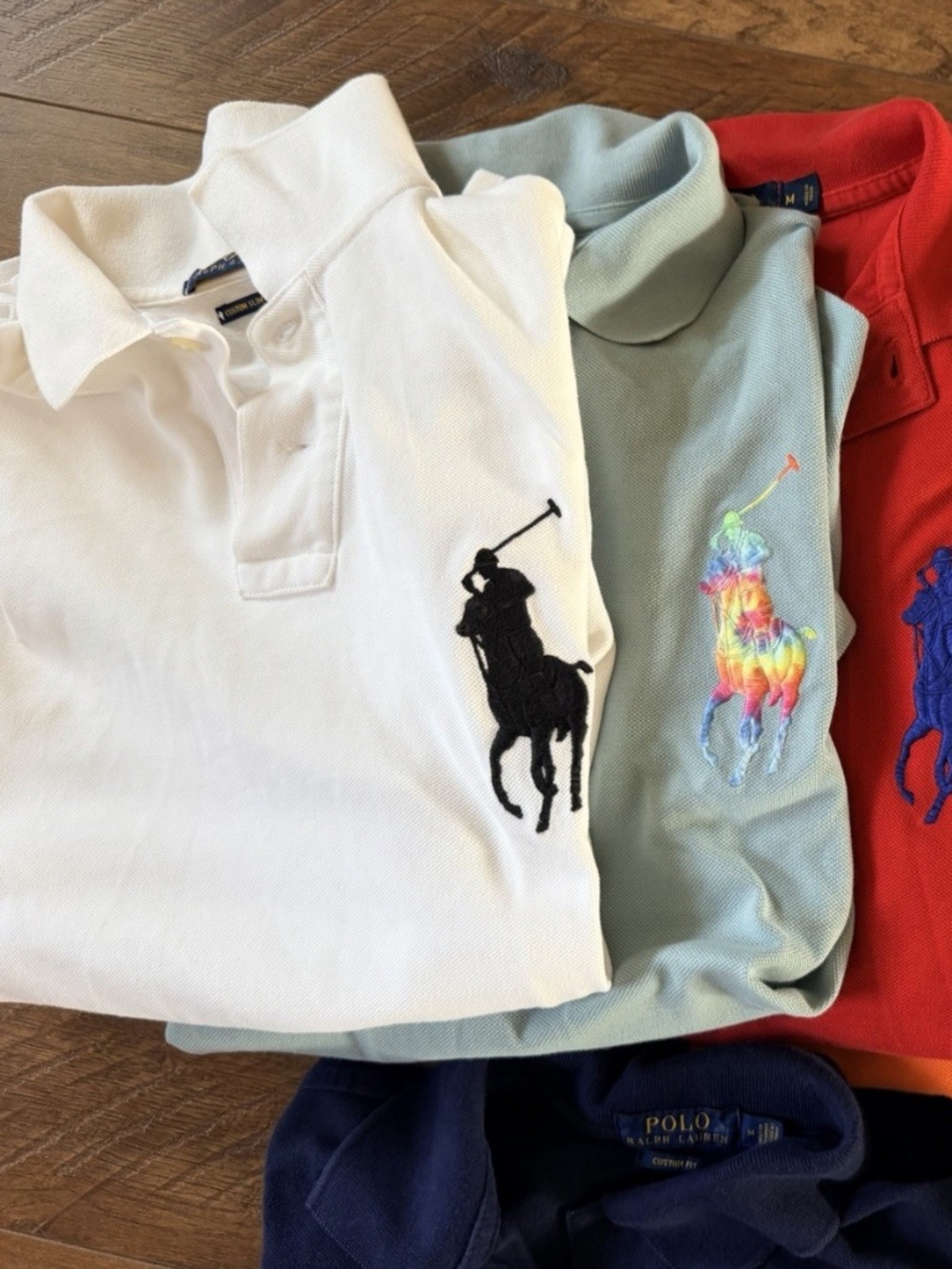 Lot of 11 Ralph Lauren Polo Big Pony Various Colors Men's Medium - Picture 3 of 8